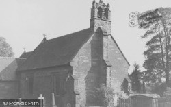 St Oswald's Church c.1955, Cofton