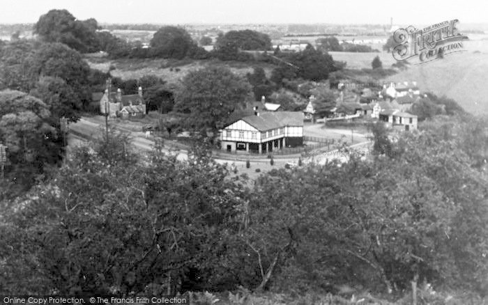 Photo of Cofton, View From The Hill c.1955