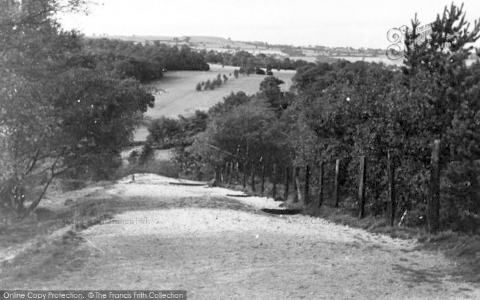 Photo of Cofton, View From The Hill c.1955