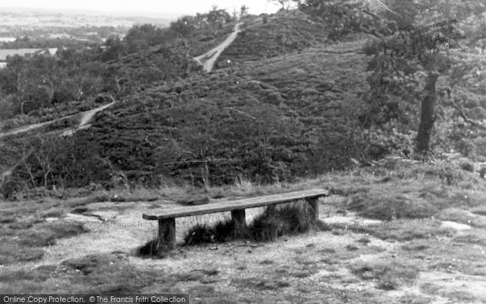 Photo of Cofton, View From The Hill c.1955