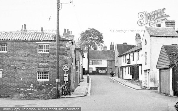 Photo of Coggeshall, Bridge Street c.1955