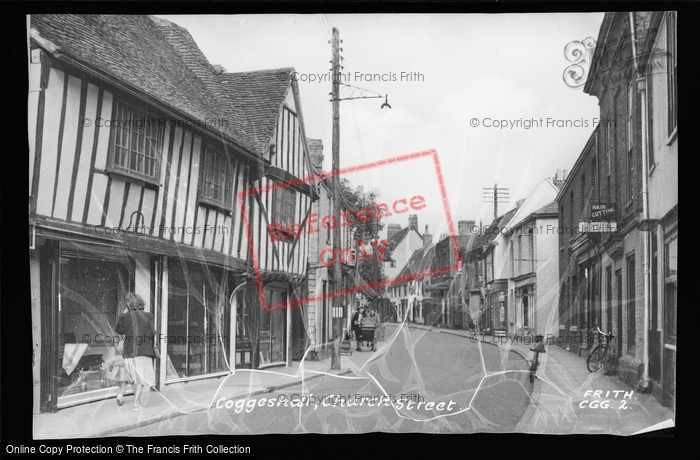 Photo of Coggeshall, Church Street c.1955