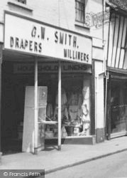 Draper's Shop c.1955, Coggeshall
