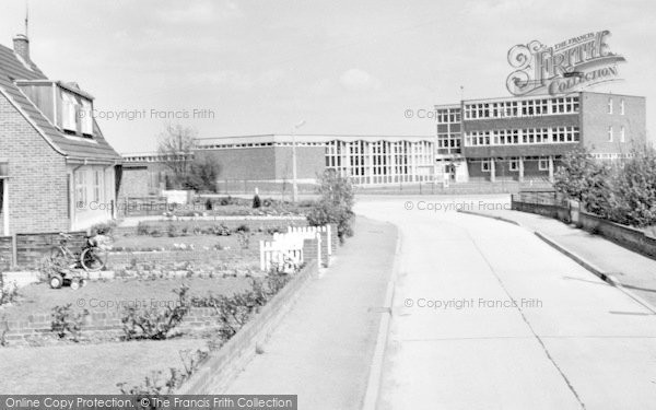 Photo of Coggeshall, Honywood County Secondary School And Westfield Drive c.1965