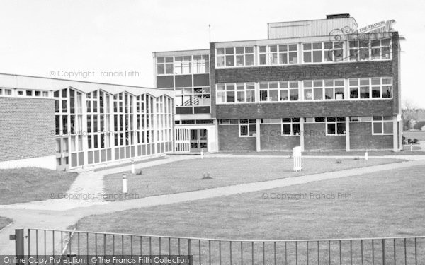 Photo of Coggeshall, Honywood County Secondary School c.1965