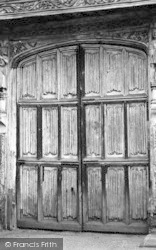 Old Doorway, Paycock House c.1955, Coggeshall