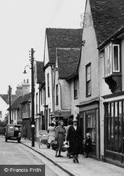 Shopping In East Street c.1955, Coggeshall