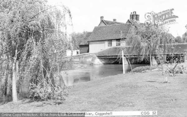 Photo of Coggeshall, The Bridge And River c.1965
