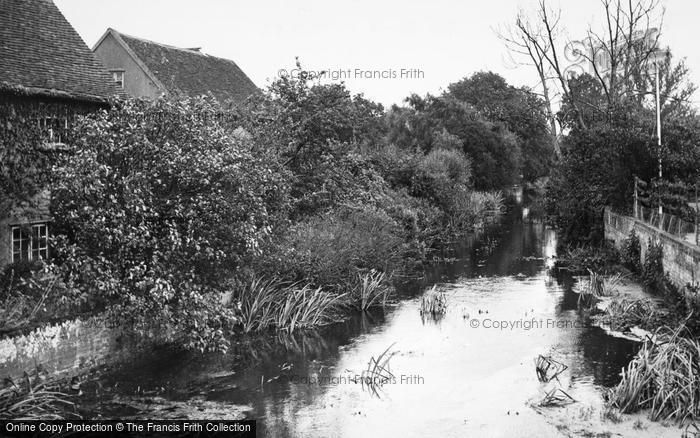 Photo of Coggeshall, The River c.1955