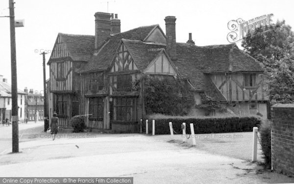 Photo of Coggeshall, The Woolpack c.1955