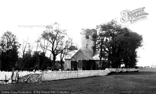 Photo of Coity, Church 1898