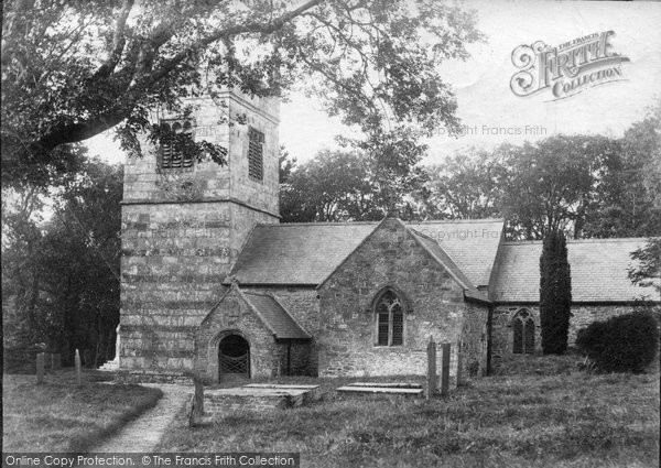 Photo of Colan, St Colan's Church c.1900