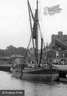 A Barge At Hythe Quay c.1955, Colchester