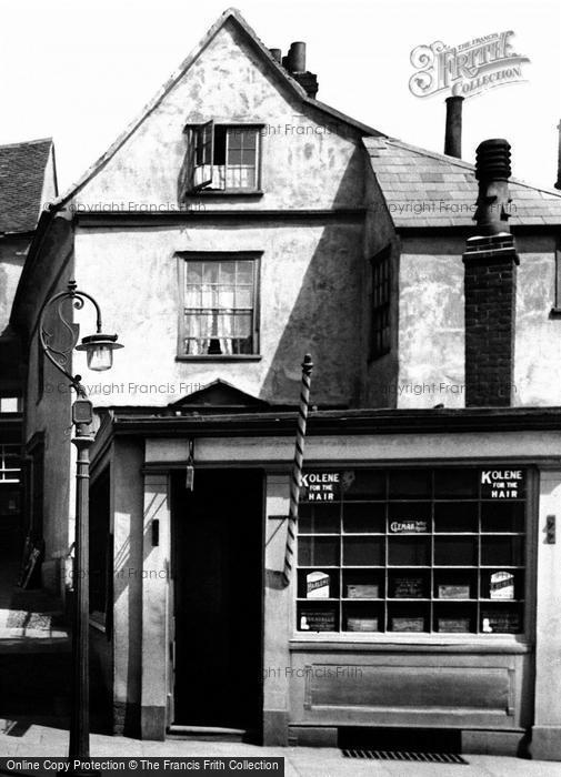 Photo of Colchester, A Shop, Scheregate 1921