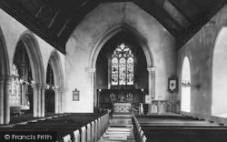 All Saints Church Interior 1907, Colchester