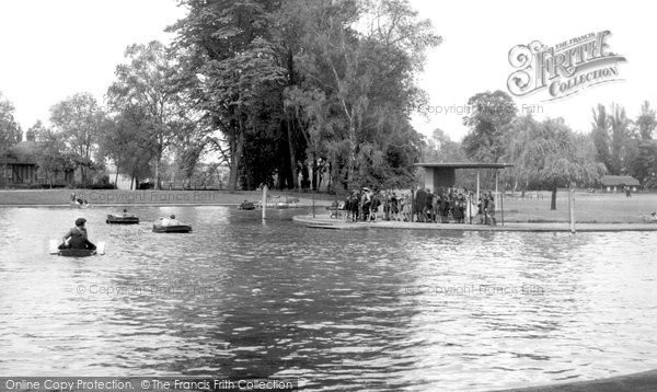 Photo of Colchester, Boating Pool c.1960