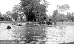 Boating Pool c.1960, Colchester