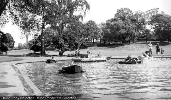 Photo of Colchester, Boating Pool c.1960