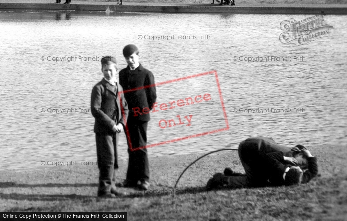 Photo of Colchester, Boys At Castle Park 1892