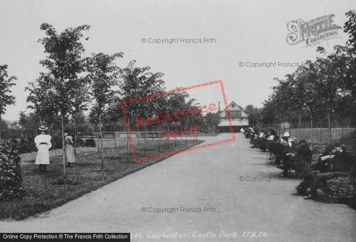 Photo of Colchester, Castle Park 1898