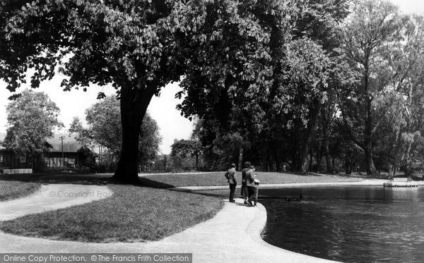 Photo of Colchester, Castle Park Grounds c.1960