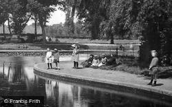 Children By Park Lake 1921, Colchester