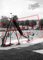 Children Playing In Recreation Area c.1960, Colchester