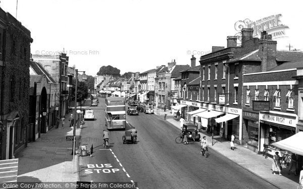 Photo of Colchester, Crouch Street c.1955