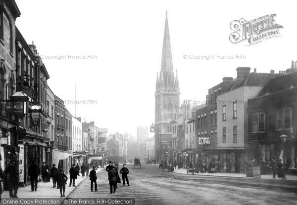 Photo of Colchester, High Street 1891