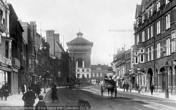 Photo of Colchester, High Street 1892