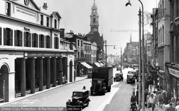 Photo of Colchester, High Street 1955