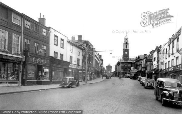 Photo of Colchester, High Street c.1955