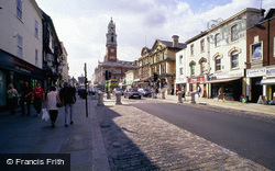 High Street, Town Hall And Grand Theatre c.2000, Colchester