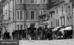 Horse Carriages, The Town Hall 1902, Colchester