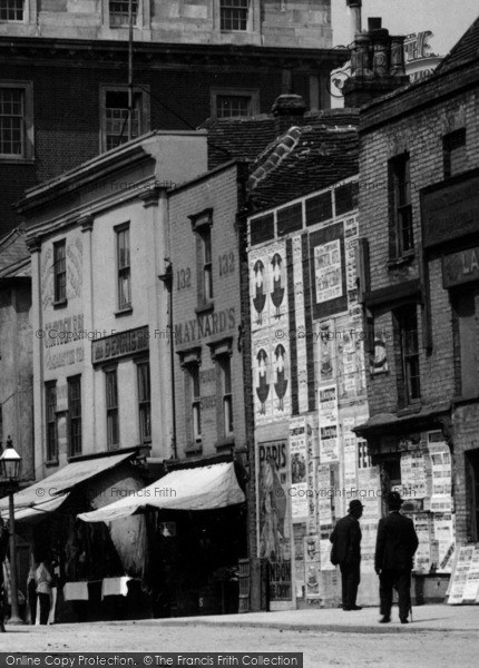 Photo of Colchester, Looking At The Posters, High Street 1902