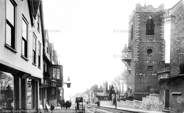 Photo of Colchester, North Hill 1891