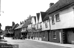 Old Houses, East Street c.1955, Colchester