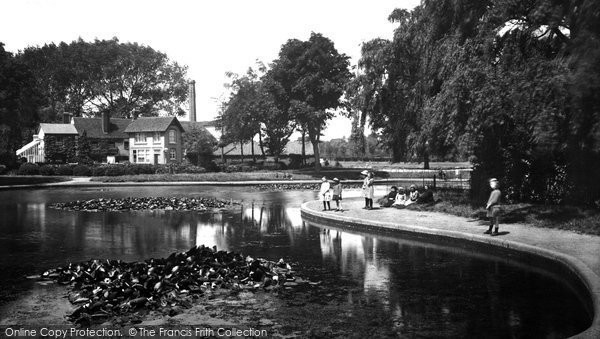 Photo of Colchester, Park Lake 1921