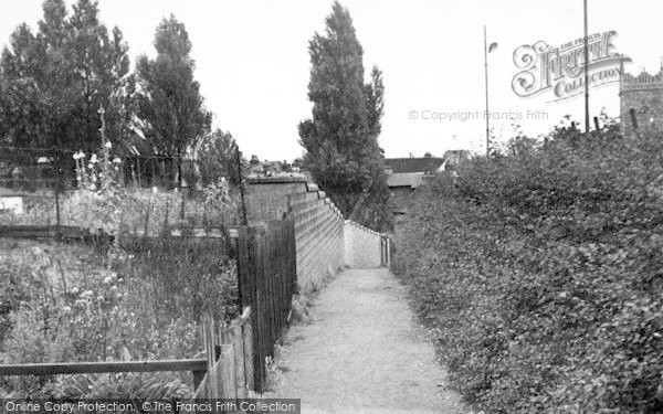 Photo of Colchester, Parsons Lane c.1955