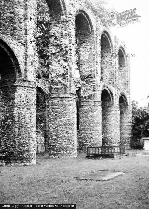 Photo of Colchester, Priory Of St Botolph c.1950
