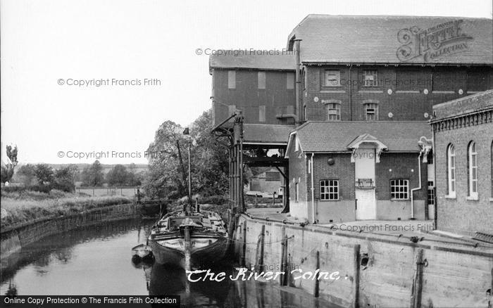 Photo of Colchester, River Colne c.1955