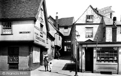 Scheregate, St John Street 1921, Colchester