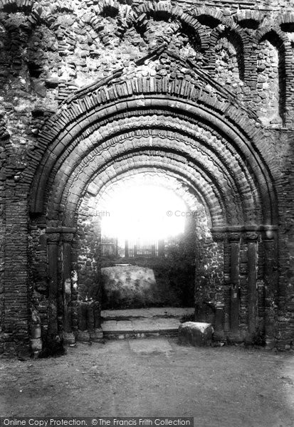 Photo of Colchester, St Boltolph's Priory, West Door 1892