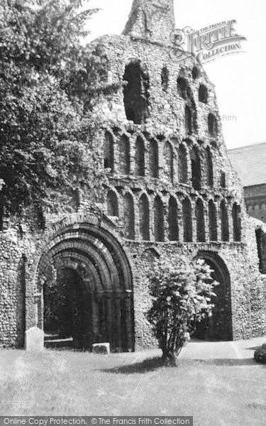 Photo of Colchester, St Botolph's Priory c.1955