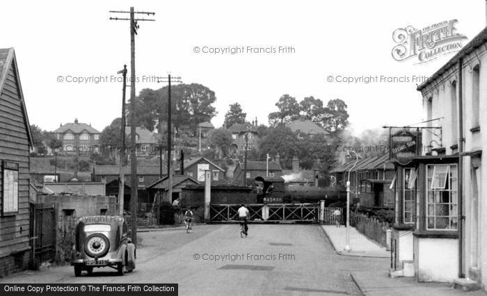 Photo of Colchester, Steam Engine At Hythe Station c.1945