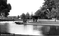 The Boating Pool c.1960, Colchester