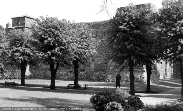 Photo of Colchester, The Castle Grounds c.1960