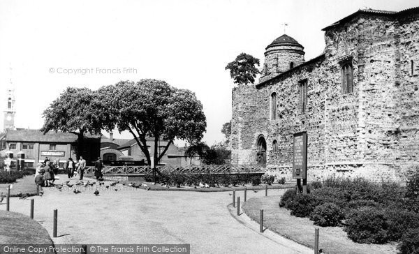 Photo of Colchester, The Castle Grounds c.1960