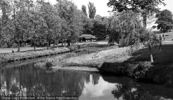 Photo of Colchester, The Castle Park c.1960