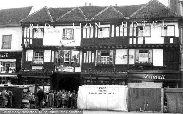 Photo of Colchester, The Red Lion Hotel c.1960